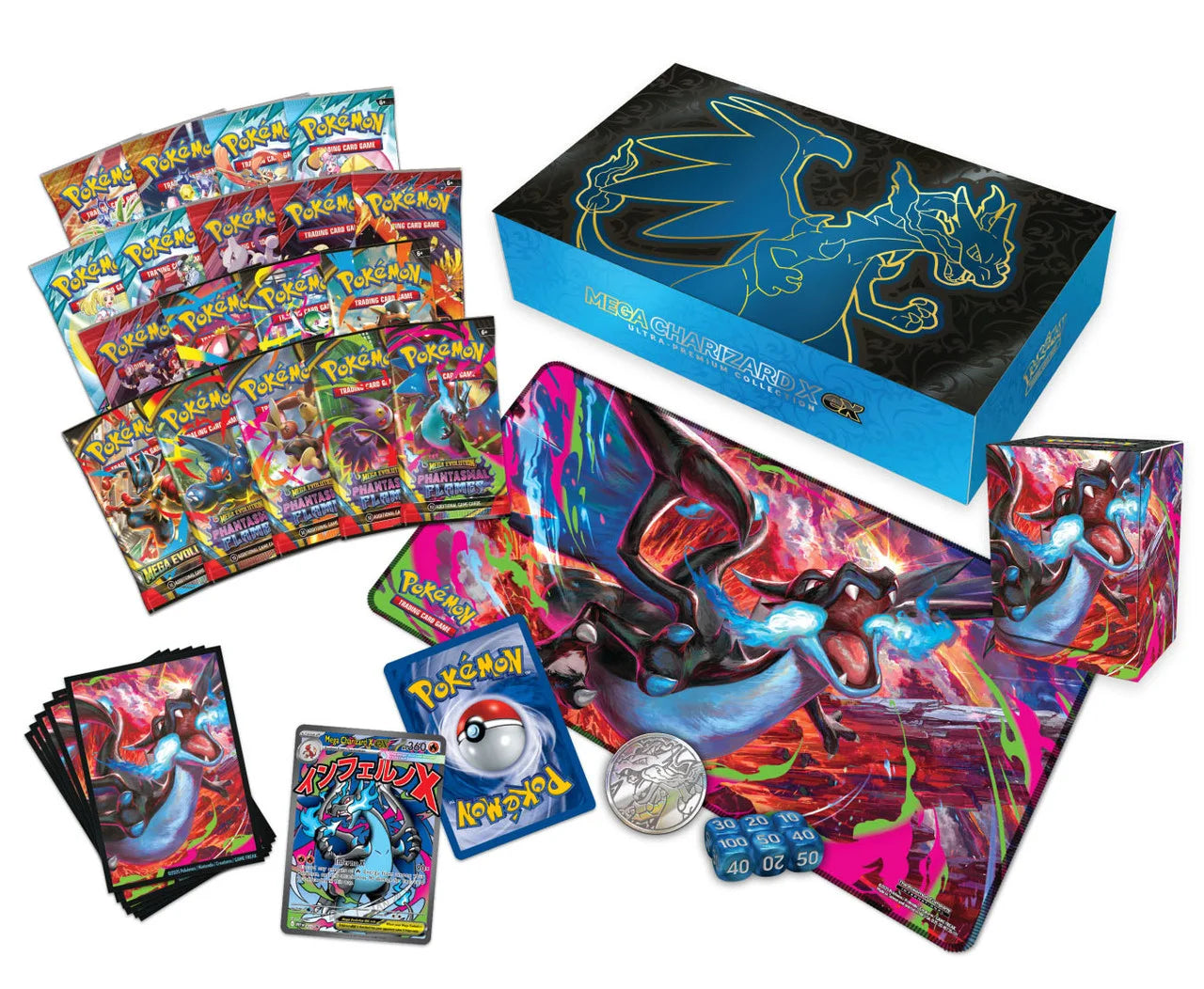 Mega Charizard X ex Ultra Premium Collection Box Set