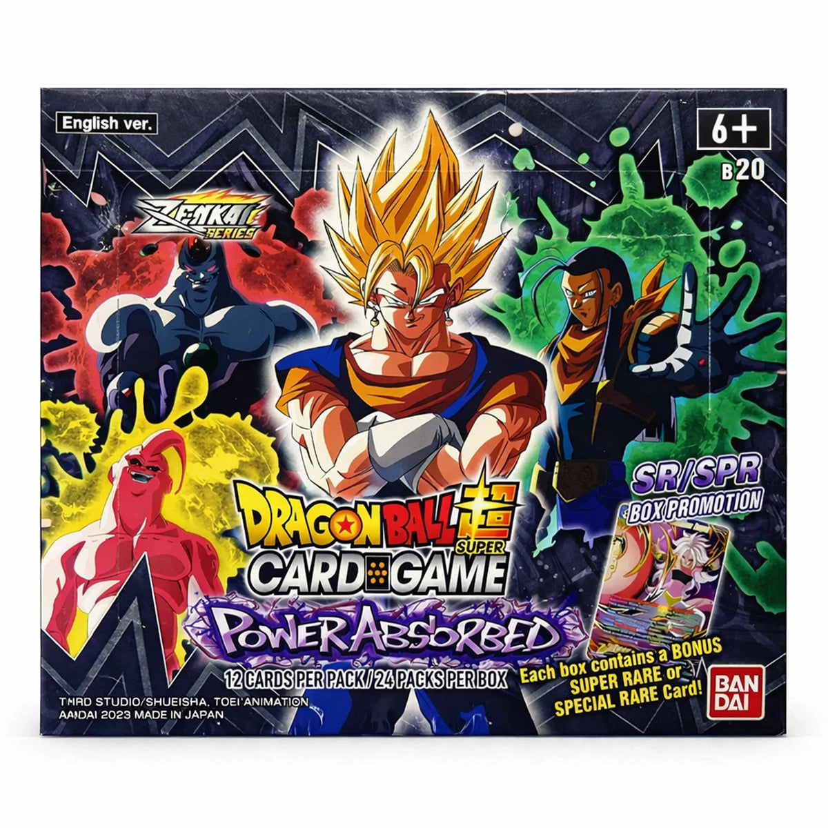 Dragonball Power Absorbed booster box english