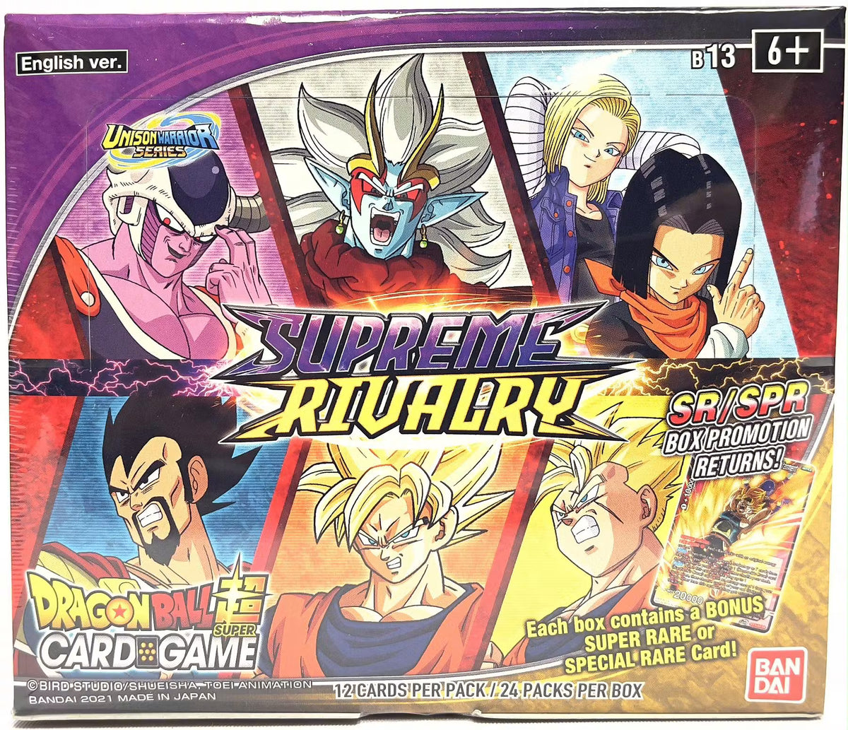 Dragonball Supreme Rivalry booster box English